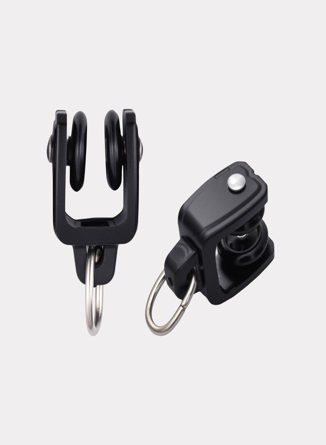 MaKefeile Bendable Ceiling Curtain Track Black Pulley 20pcs - Image 2